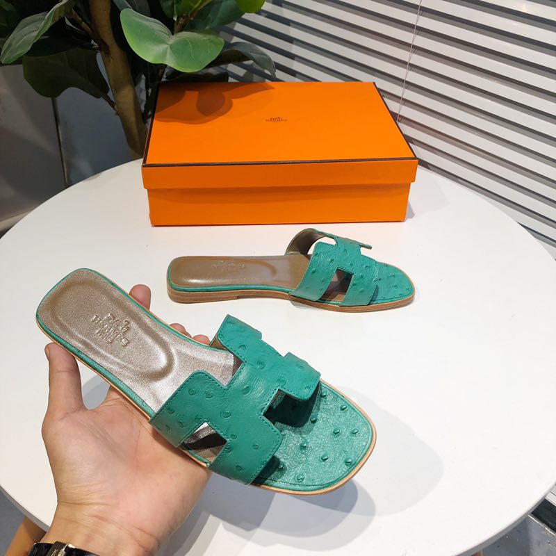 Hermes Slippers